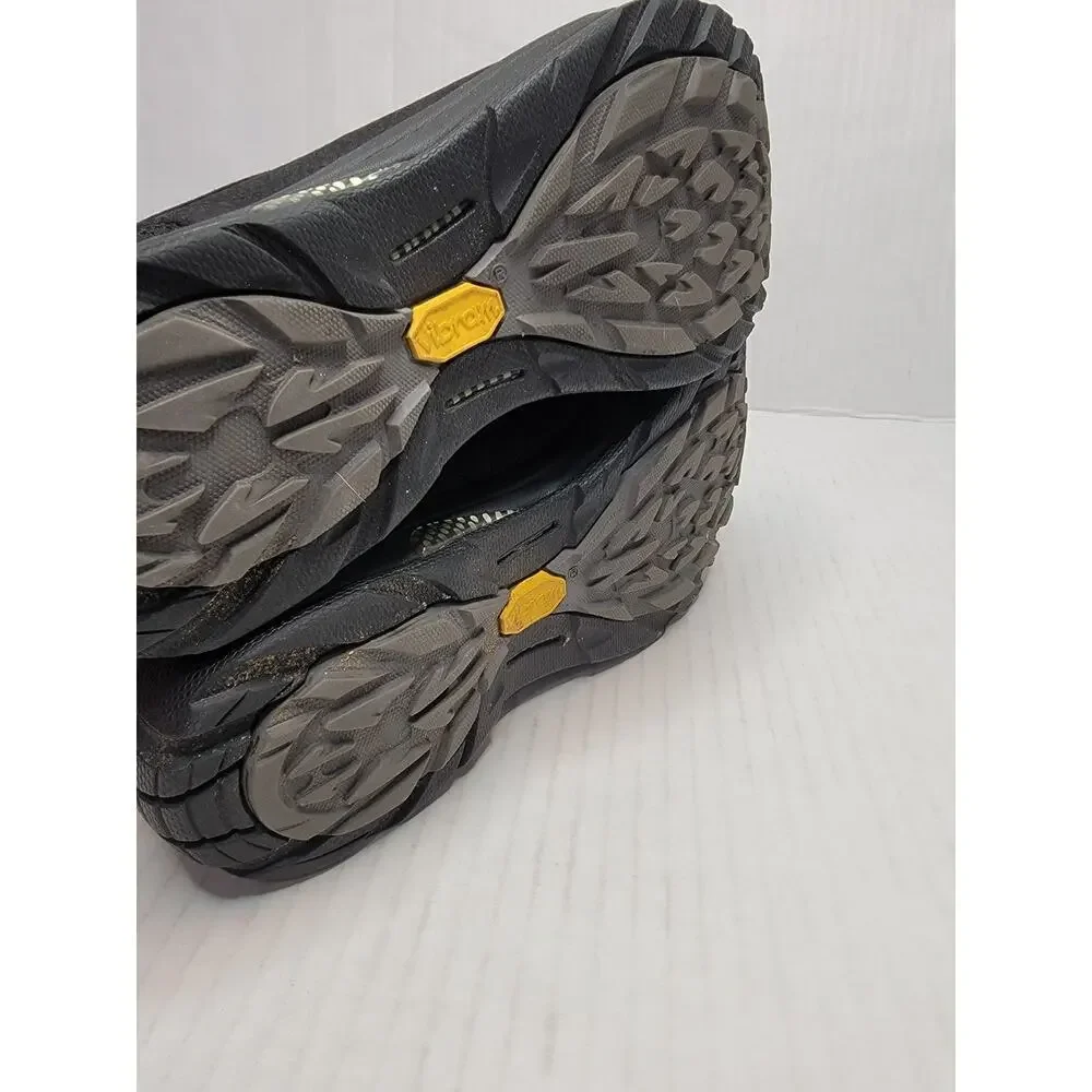 Abeo Aero Alya Slip On Shoes Womens 8.5 Comfort Loafers Textile Leather Black